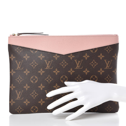 Louis Vuitton Monogram Daily Pouch Rose Poudre 2 of 8