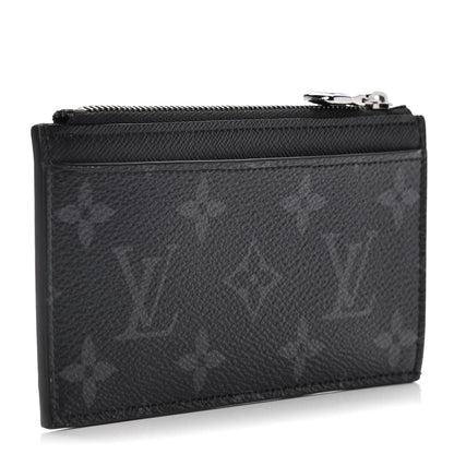 Louis Vuitton Reverse Monogram Eclipse Taiga Coin Card Holder 3 of 7