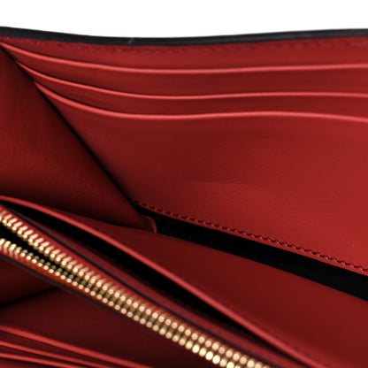 Burberry Calfskin House Check Henley Wallet On Chain Red 12 of 13