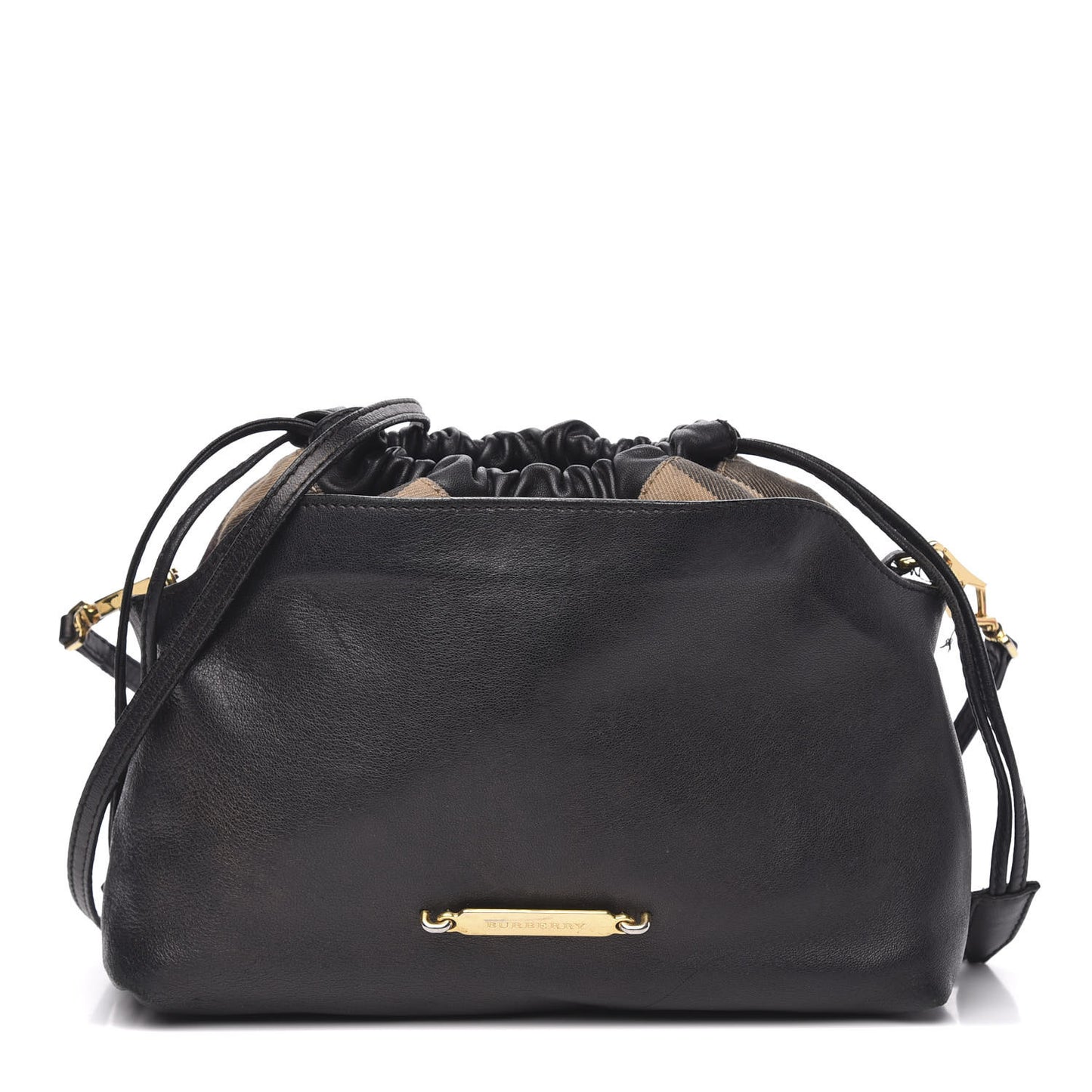 Calfskin House Check Little Crush Black