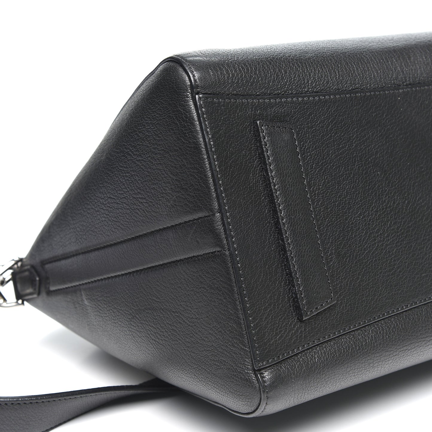Sugar Goatskin Medium Antigona Black