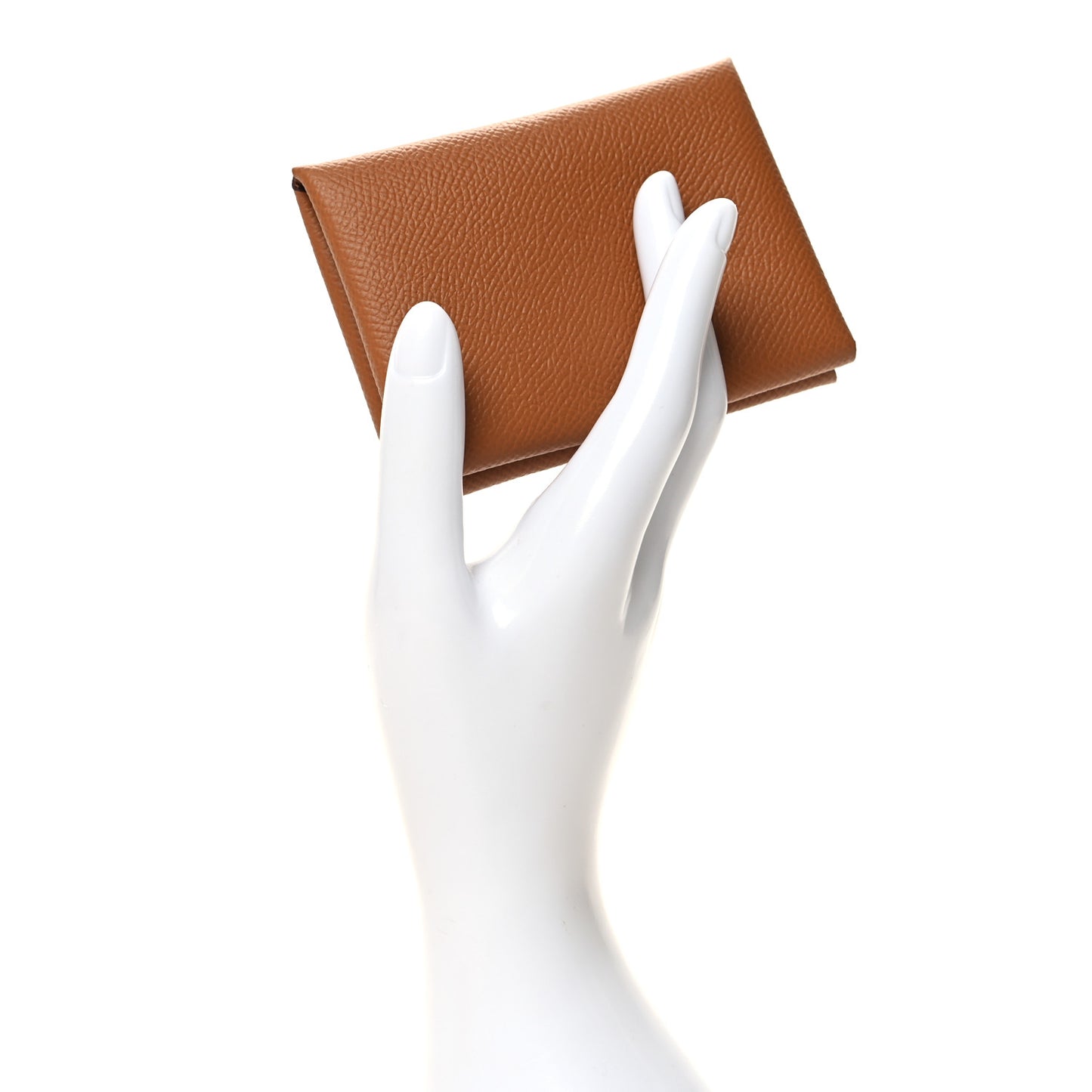 Epsom Calvi Duo Card Case Gold