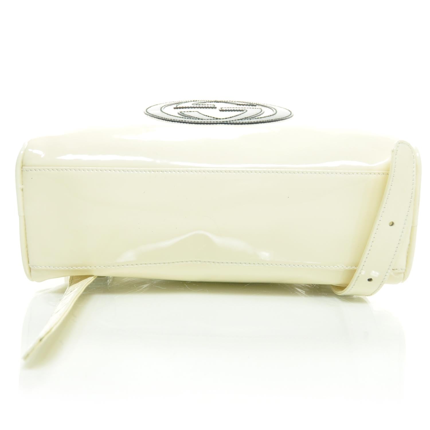 Gucci Patent GG Backpack Ivory 5 of 9