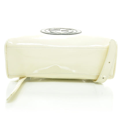 Gucci Patent GG Backpack Ivory 5 of 9