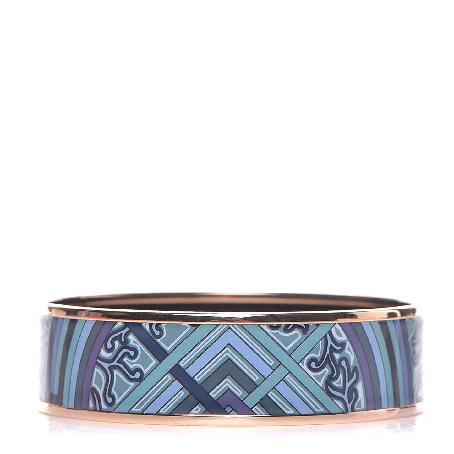 Enamel Printed Wide Larbe Du Vent Bracelet 65 Encres