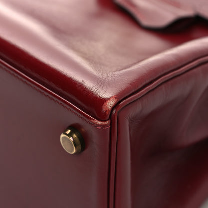 Hermes Box Kelly Retourne 28 Rouge H 10 of 14