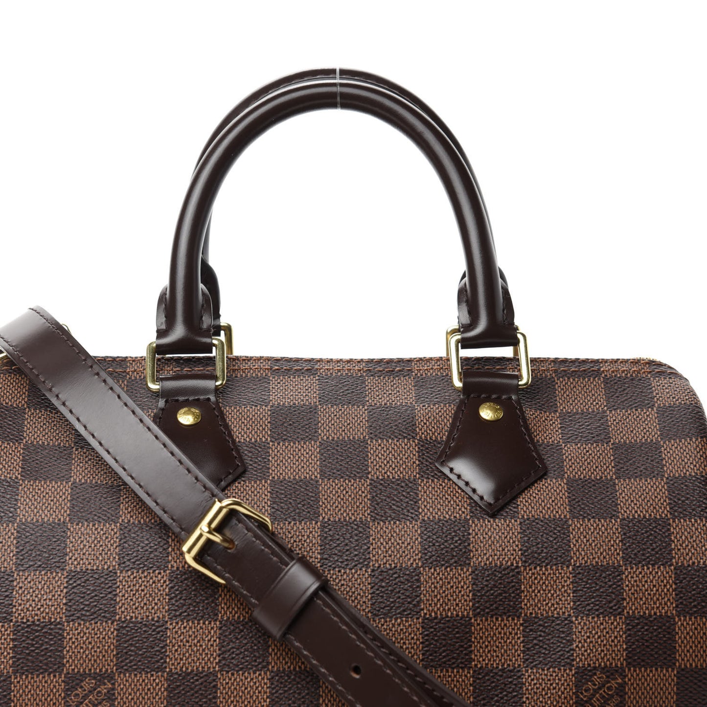 Damier Ebene Speedy Bandouliere 25