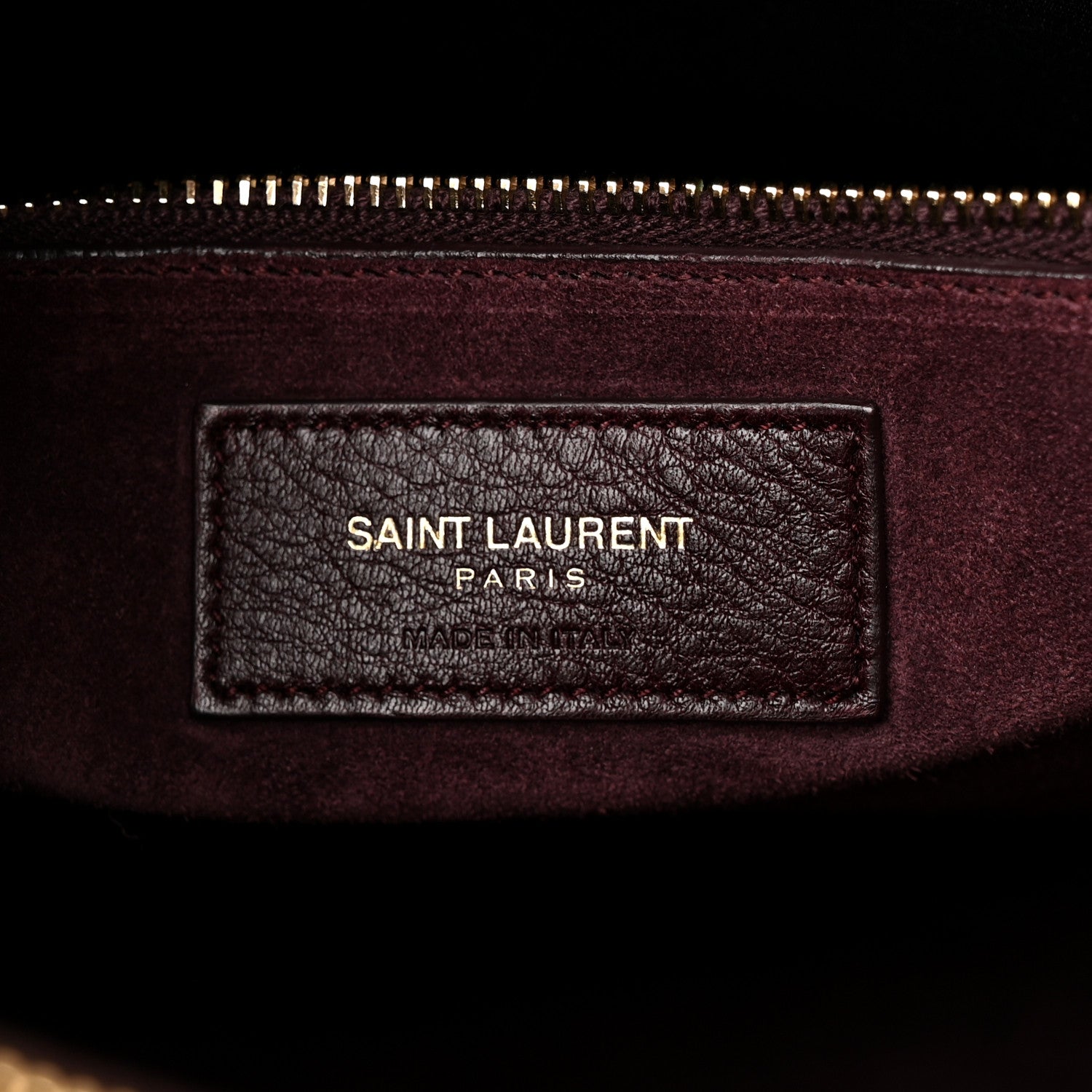 Saint Laurent Calfskin Large Sac de Jour Carryall Amarena 6 of 16