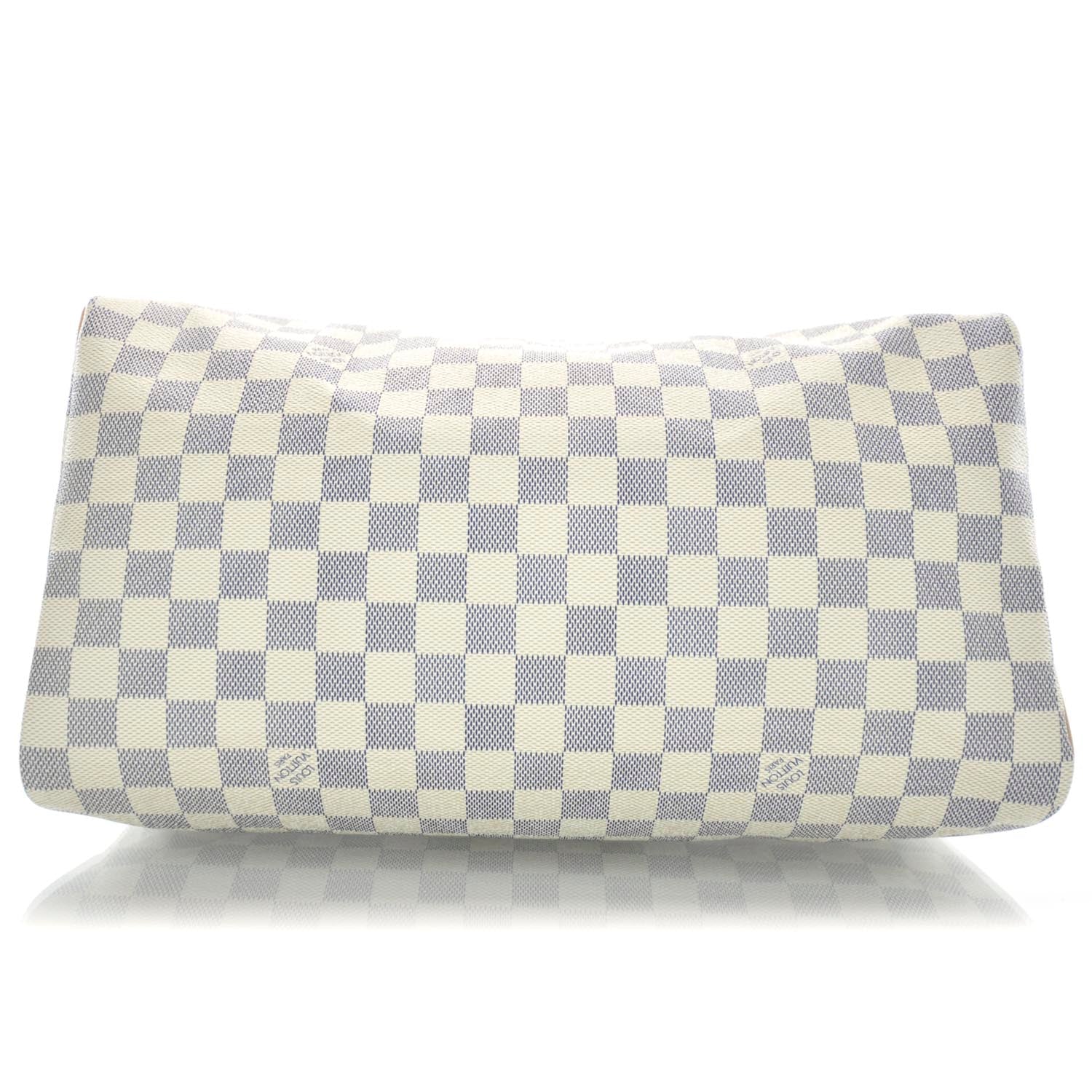 Louis Vuitton Damier Azur Speedy 35 7 of 9