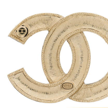 Chanel Metal Crystal CC Brooch Yellow Red Blue 4 of 5