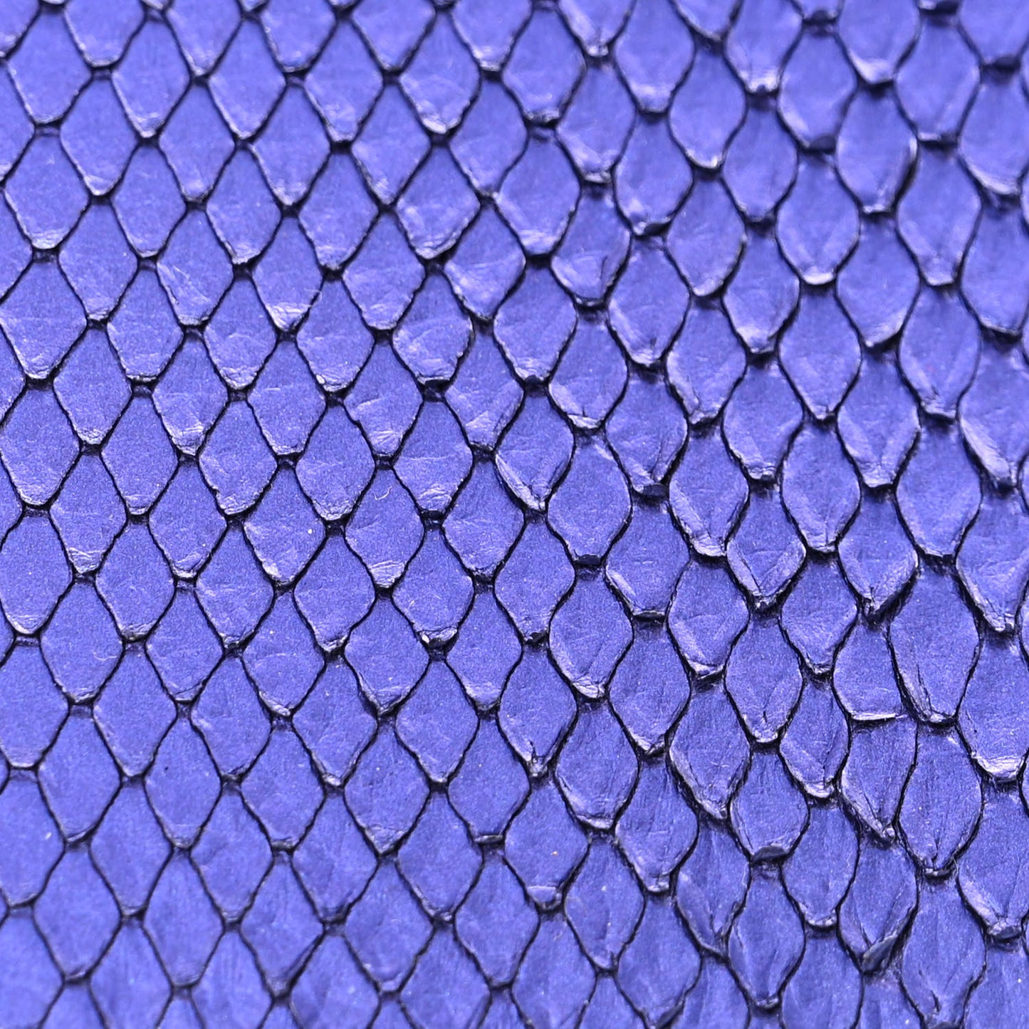 Metallic Snakeskin Mini Lady Dior Purple