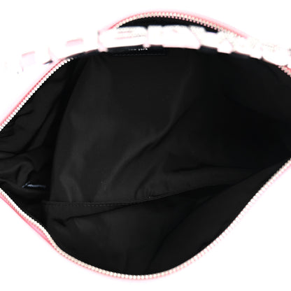 Alexander Wang Satin Crystal Large Marquess Shoulder Bag Pink 5 of 10