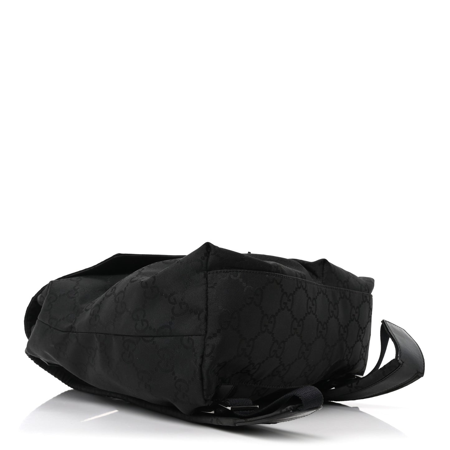 Nylon Monogram Backpack Black