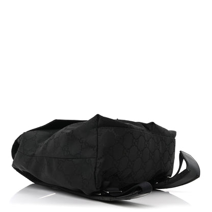 Gucci Nylon Monogram Backpack Black 4 of 10