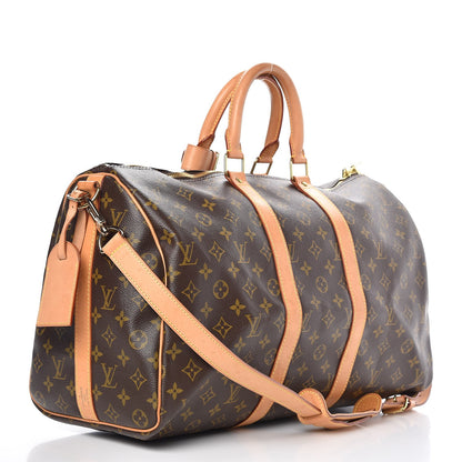 Louis Vuitton Monogram Keepall Bandouliere 45 3 of 15