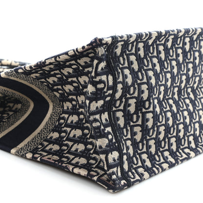 Christian Dior Oblique Large Book Tote Blue Multicolor 8 of 9