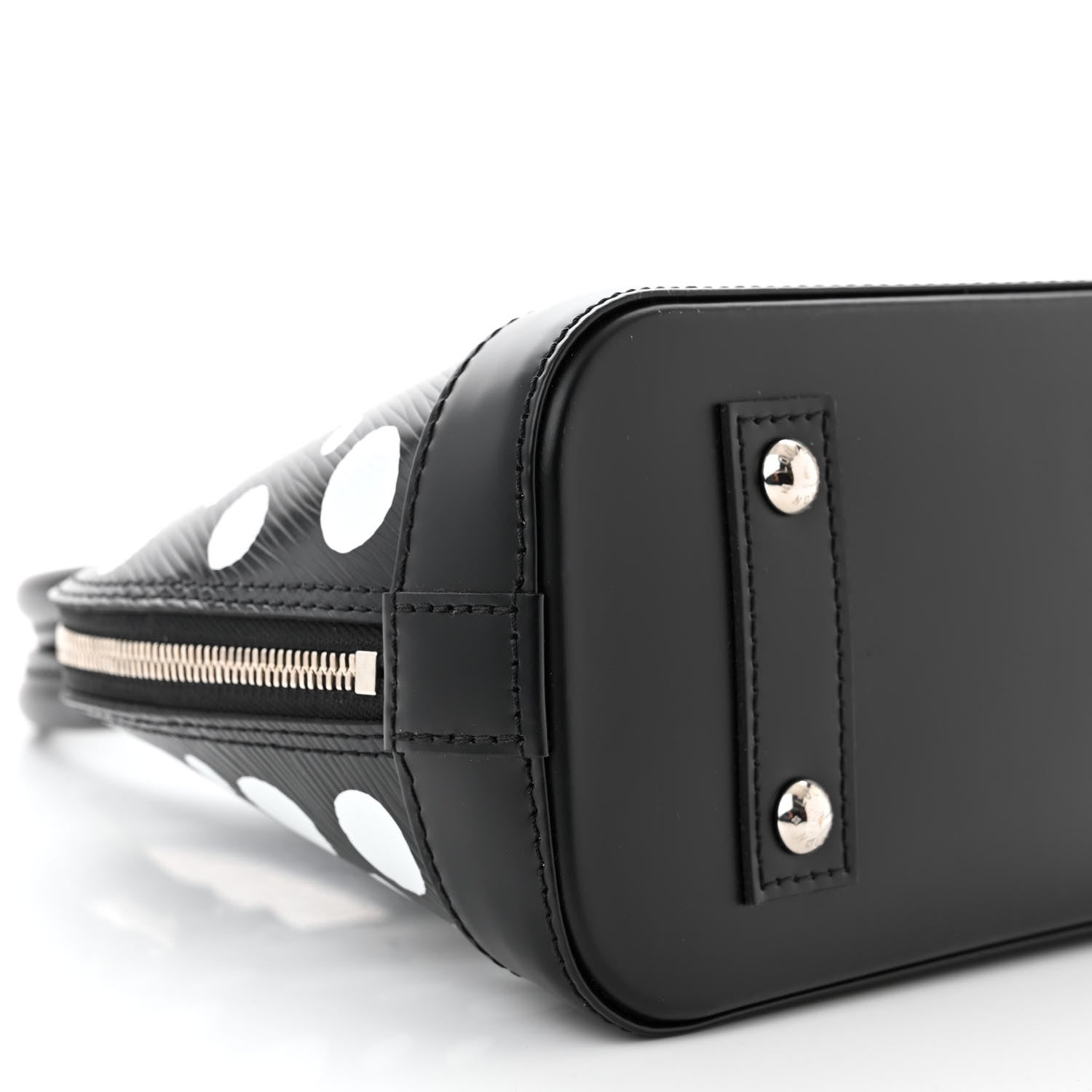 Louis Vuitton X YK Epi Alma BB Black White 9 of 11