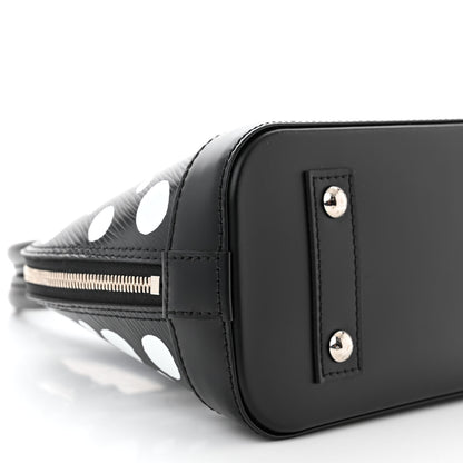 Louis Vuitton X YK Epi Alma BB Black White 9 of 11
