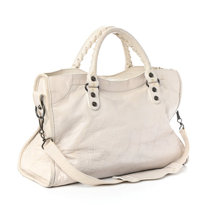 Balenciaga Chevre Classic Hardware City White 3 of 8