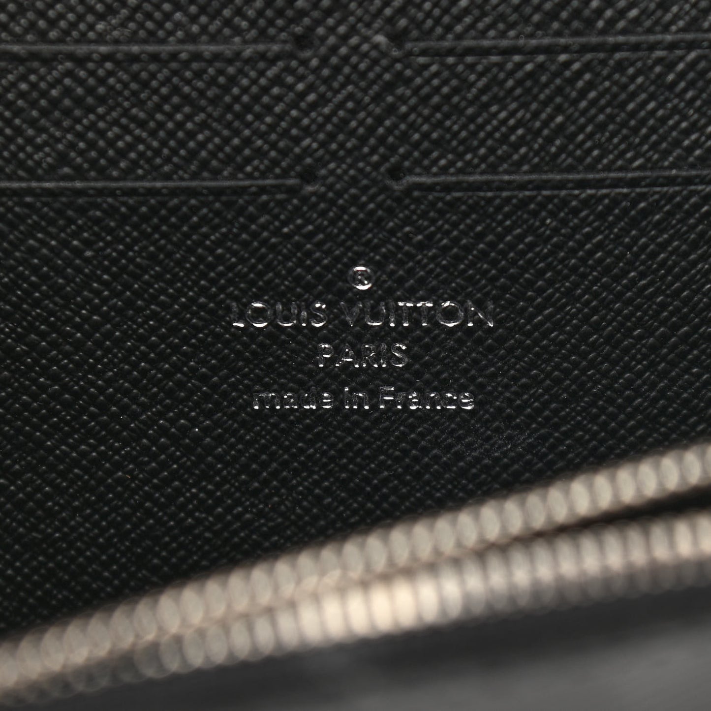 Epi Twist Chain Wallet Black