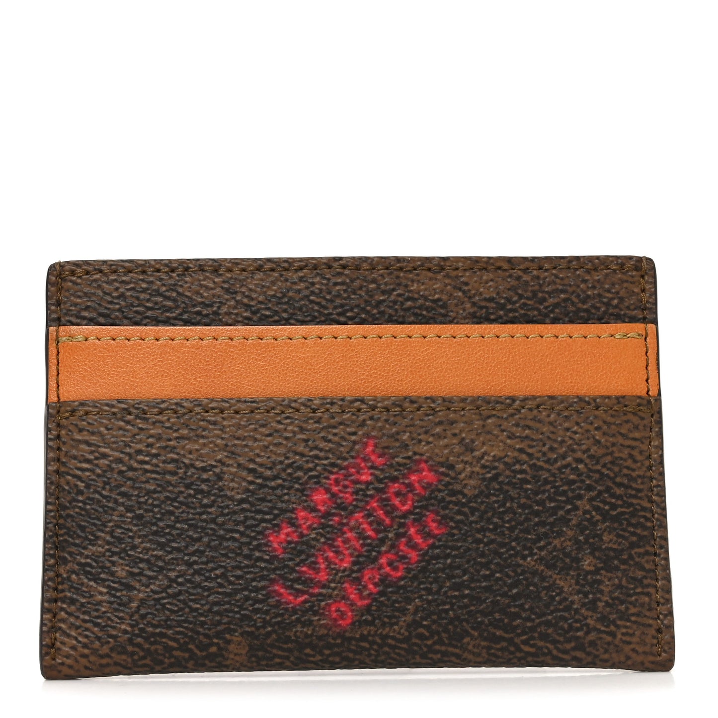 Monogram Dust Double Card Holder