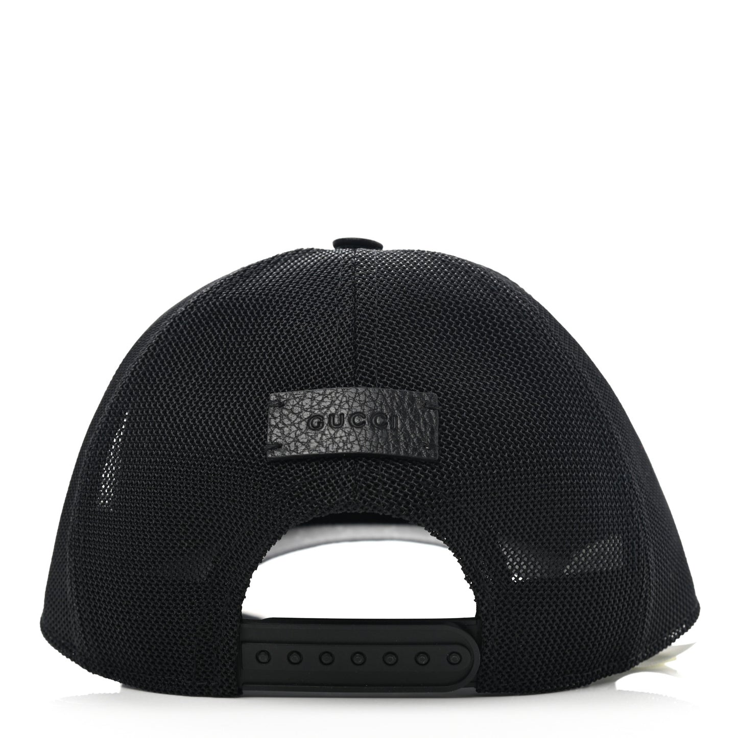 Nylon Monogram Baseball Hat L Black