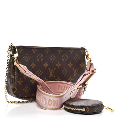 Louis Vuitton Monogram Multi Pochette Accessories Rose Clair 3 of 10