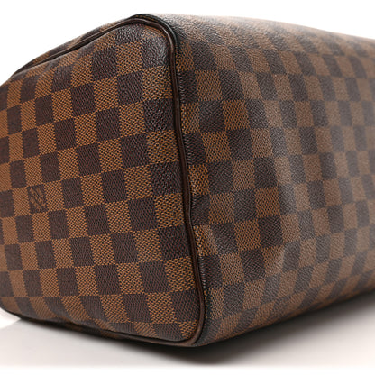 Louis Vuitton Damier Ebene Speedy 30 7 of 8