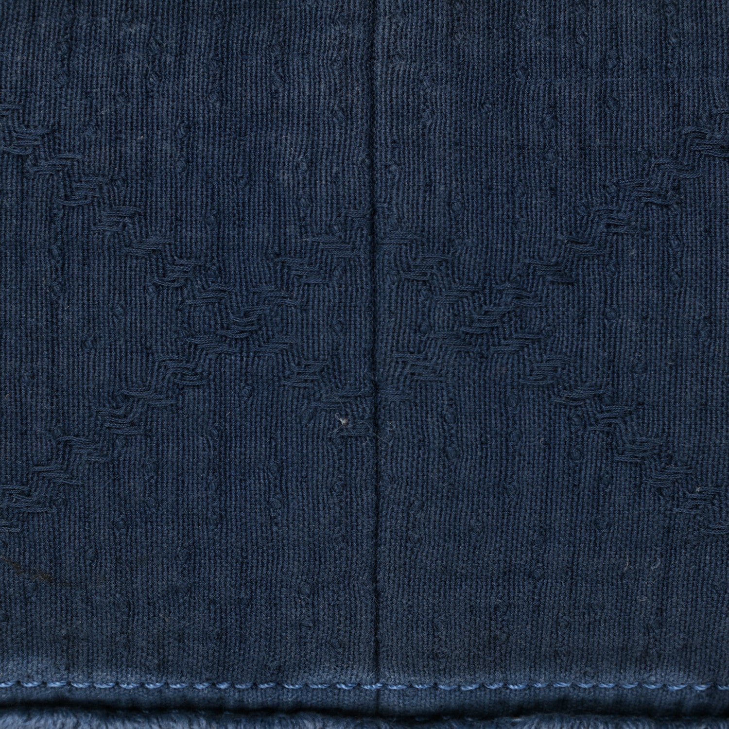 Chanel Canvas Large Double Face Shopping Tote Navy 14 of 18