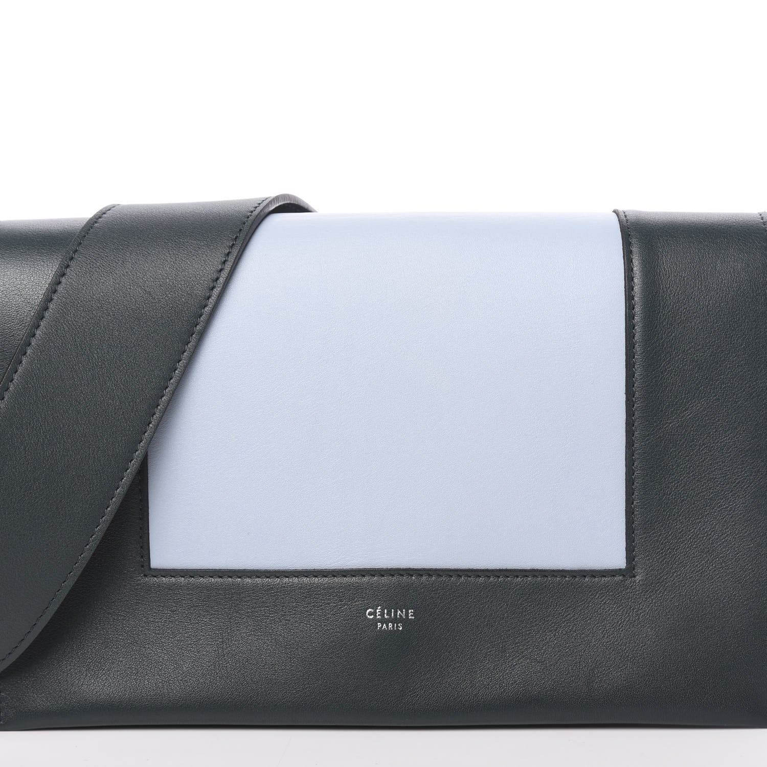 Celine Shiny Smooth Calfskin Medium Frame Shoulder Bag 6 of 10