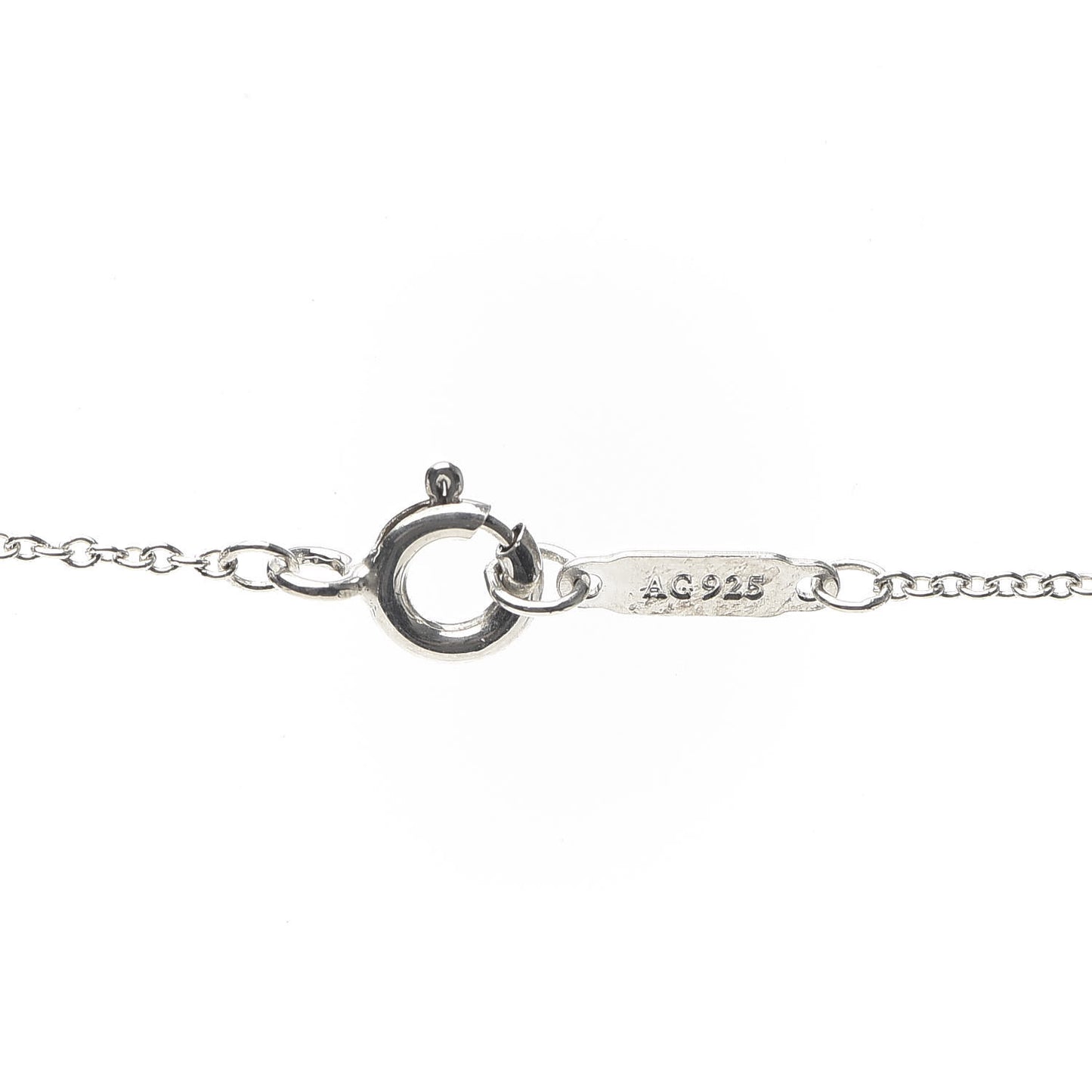 Sterling Silver Medium Return to Tiffany Heart Pendant Necklace