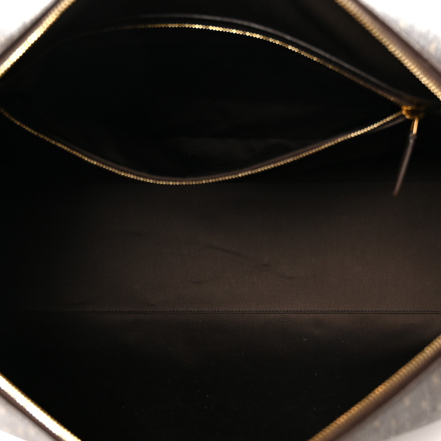 Saint Laurent Canvas Smooth Calfskin Le Monogramme 48H Duffle Chestnut 5 of 13
