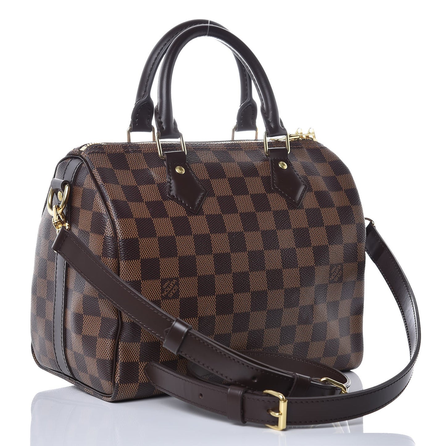 Damier Ebene Speedy Bandouliere 25