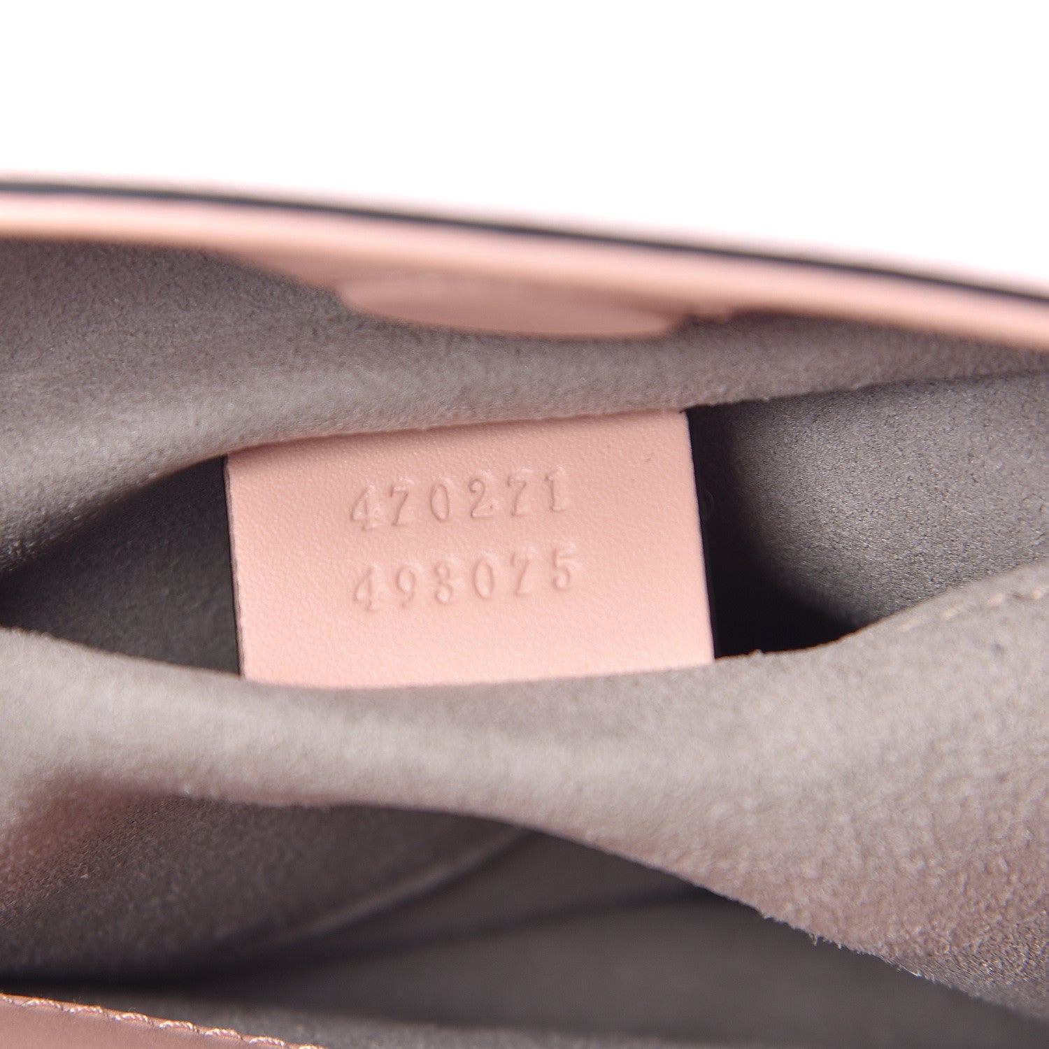 Gucci Nappa Bamboo Web Mini Nymphaea Top Handle Bag Perfect Pink Mystic White 8 of 11