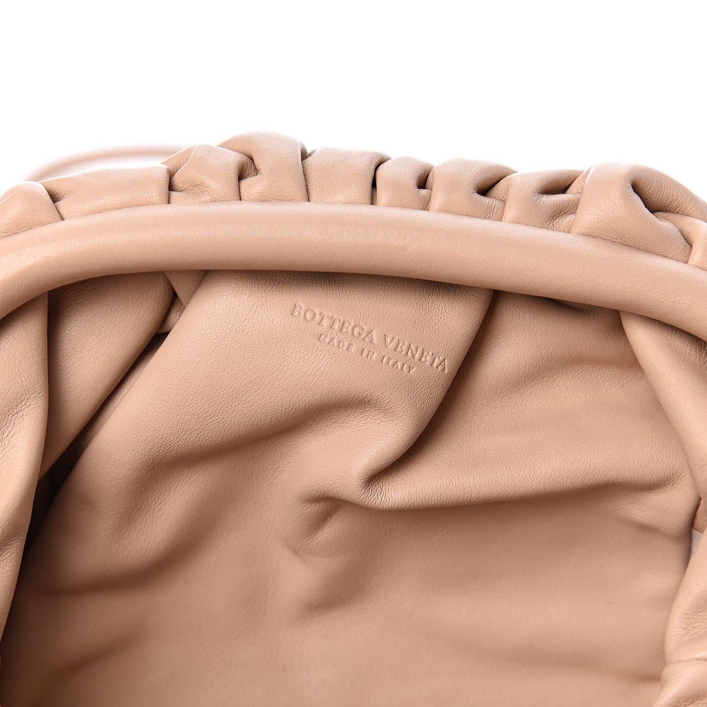 Butter Calfskin The Mini Pouch Nude