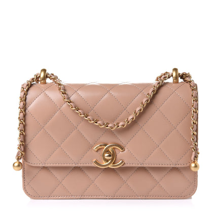 Chanel Calfskin Quilted Perfect Fit Flap Beige 1 of 10