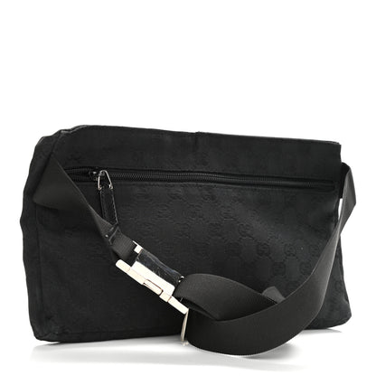 Gucci GG Monogram Double Pocket Belt Bag Black 3 of 13