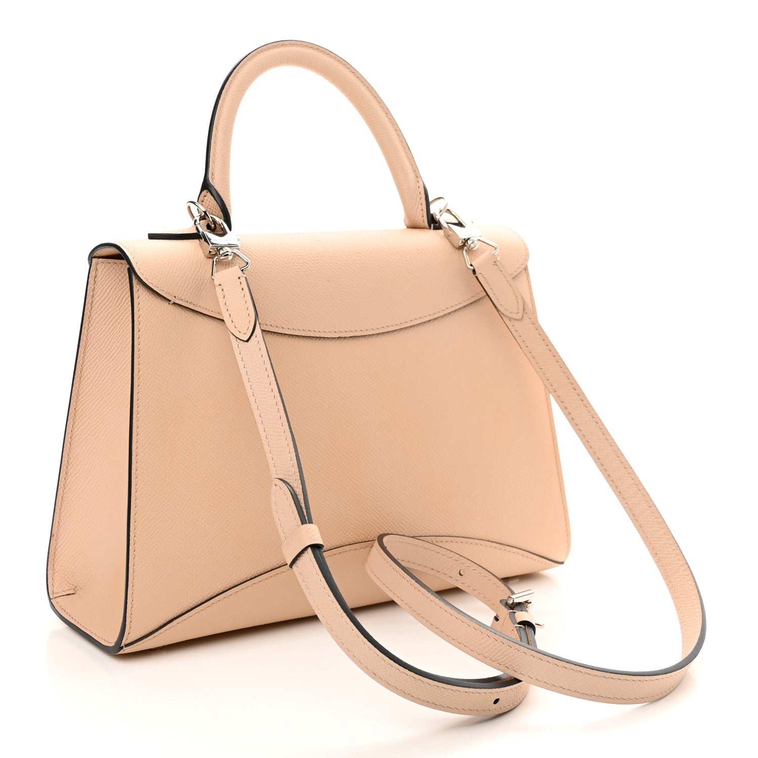 Moynat Carat Calfskin Gabrielle PM Petal 3 of 13