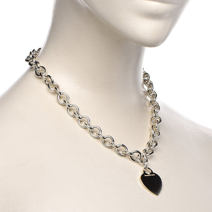 Tiffany Sterling Silver Heart Tag Necklace 2 of 6