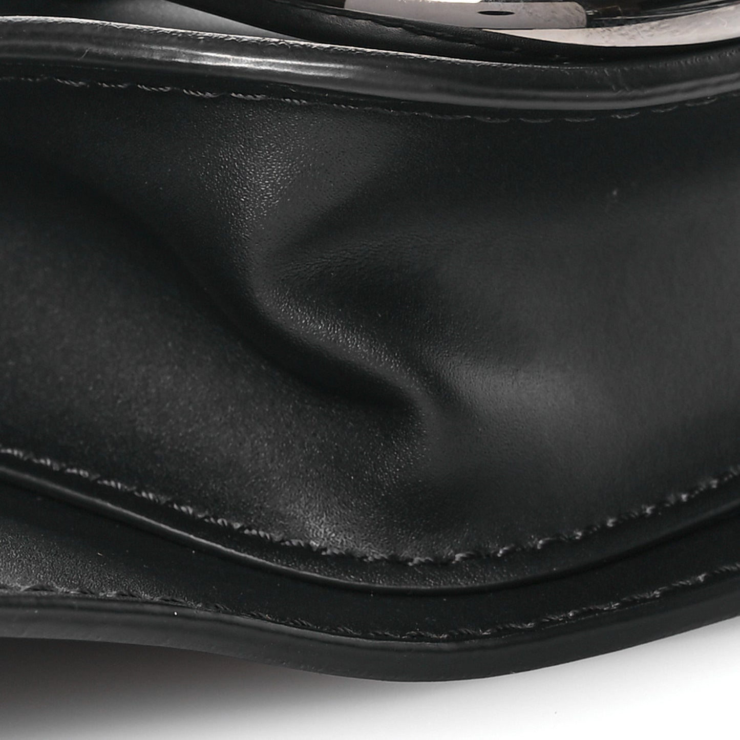 Calfskin Supervee Belt Bag Black