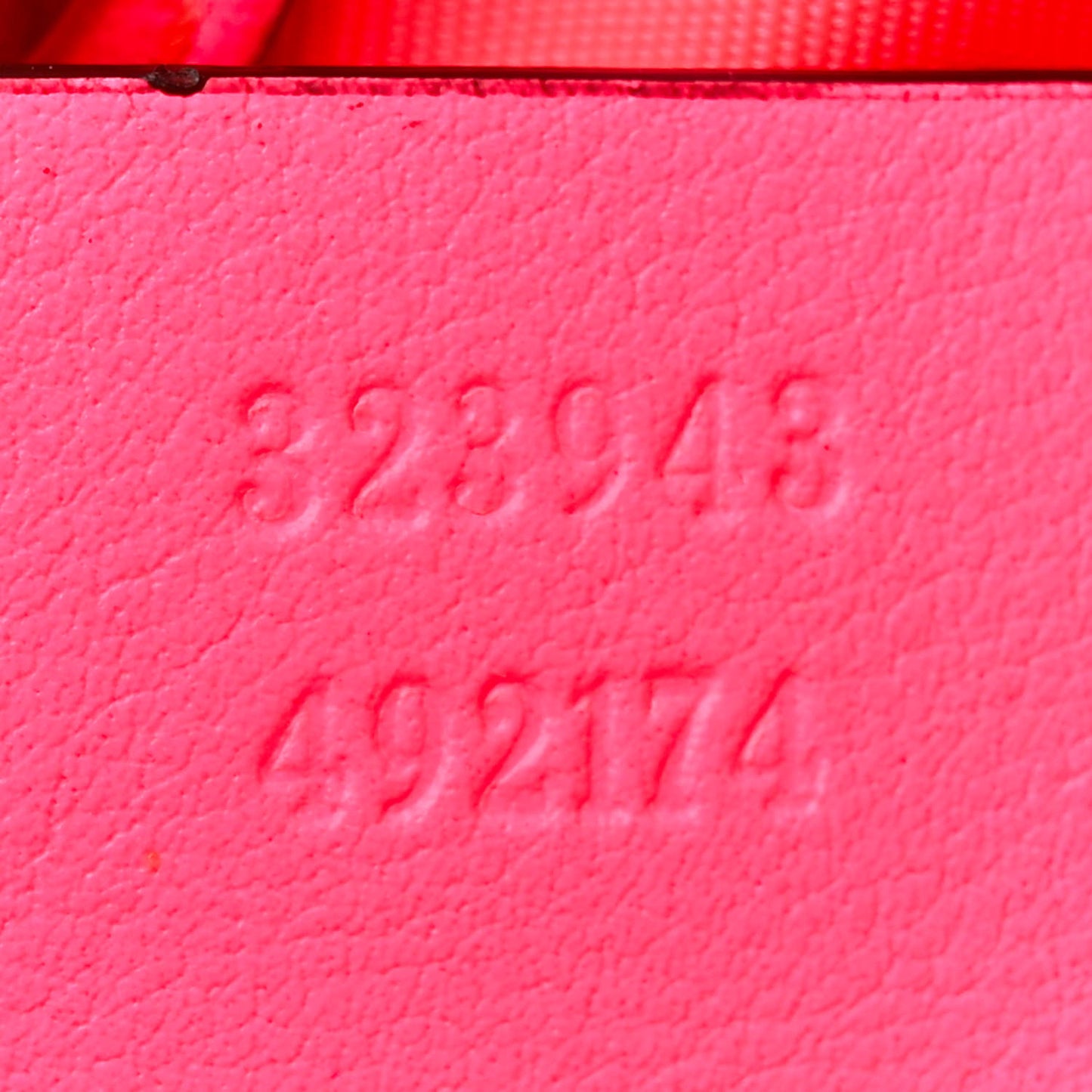 GG Supreme Monogram Kids Heart Tote Pink