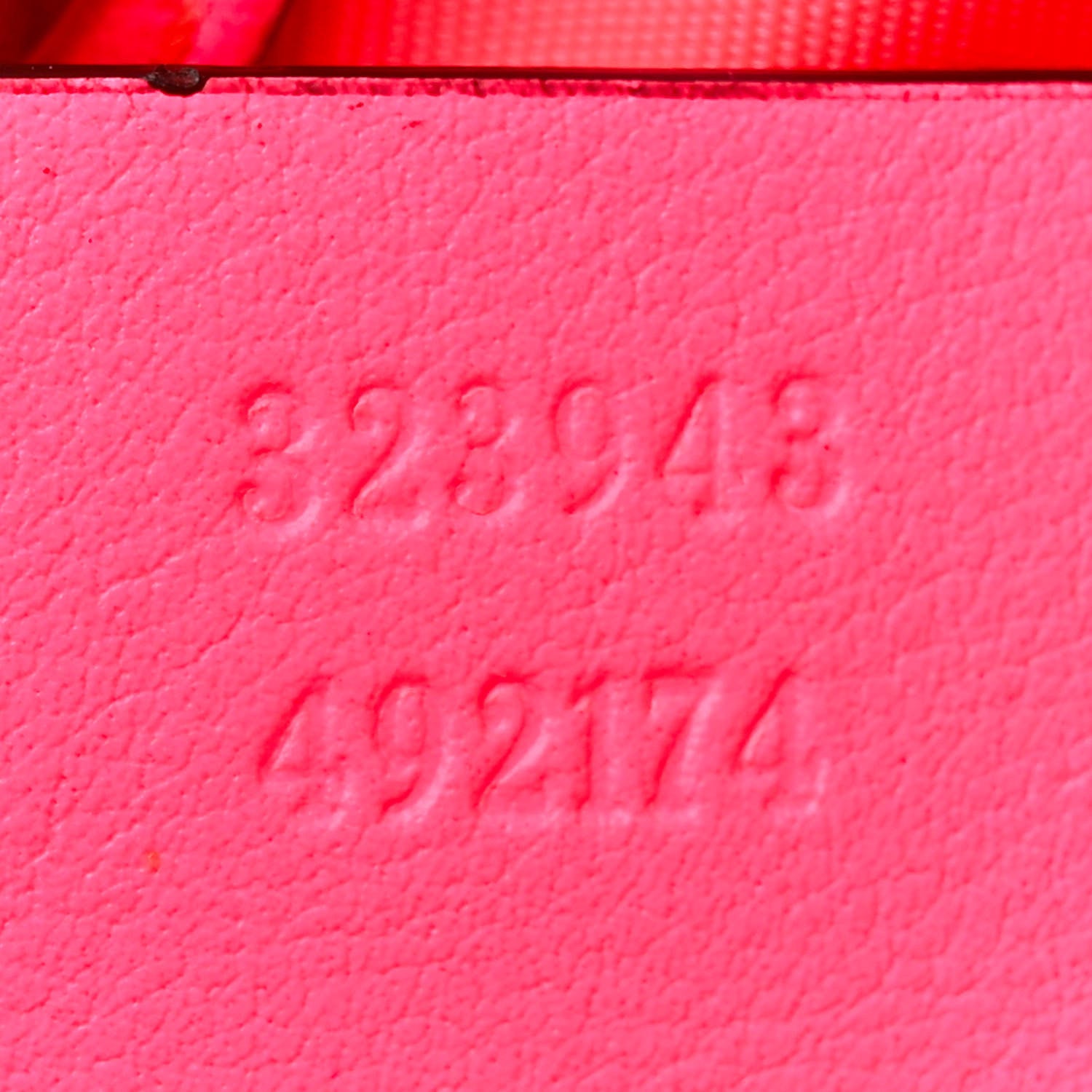 Gucci GG Supreme Monogram Kids Heart Tote Pink 7 of 14