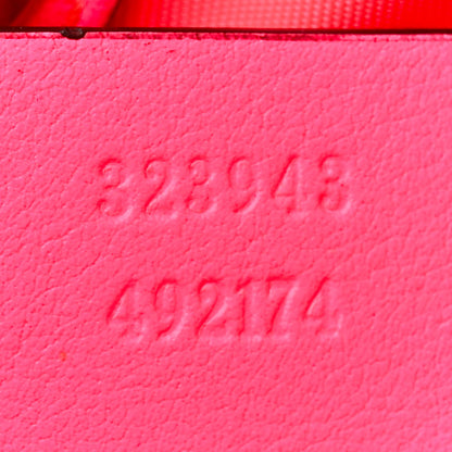 Gucci GG Supreme Monogram Kids Heart Tote Pink 7 of 14