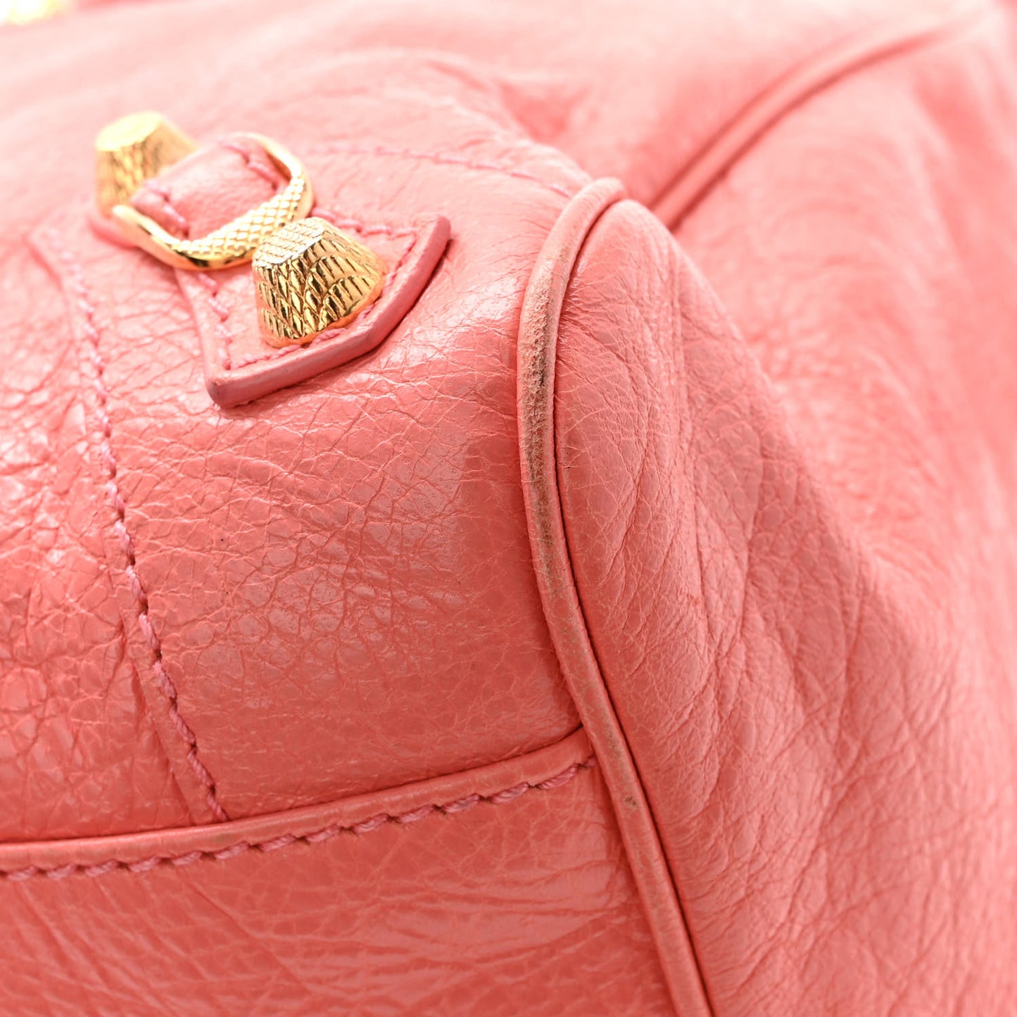 Agneau Giant 12 Gold Hardware Velo Rose Azalee Rose Jaipur