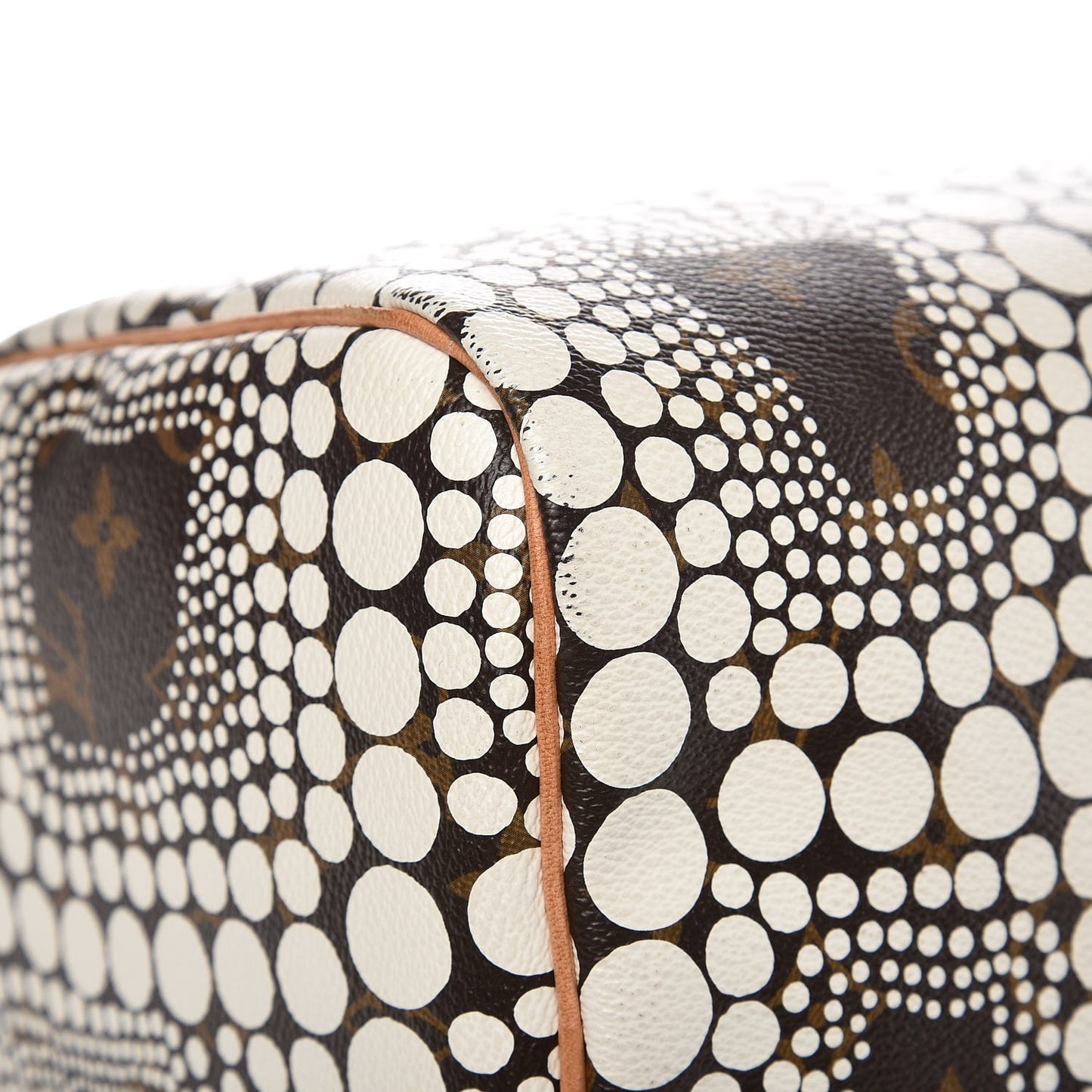 Monogram Kusama Town Speedy 30 White