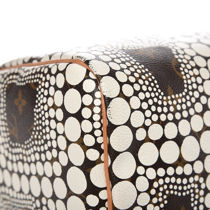 Louis Vuitton Monogram Kusama Town Speedy 30 White 12 of 19