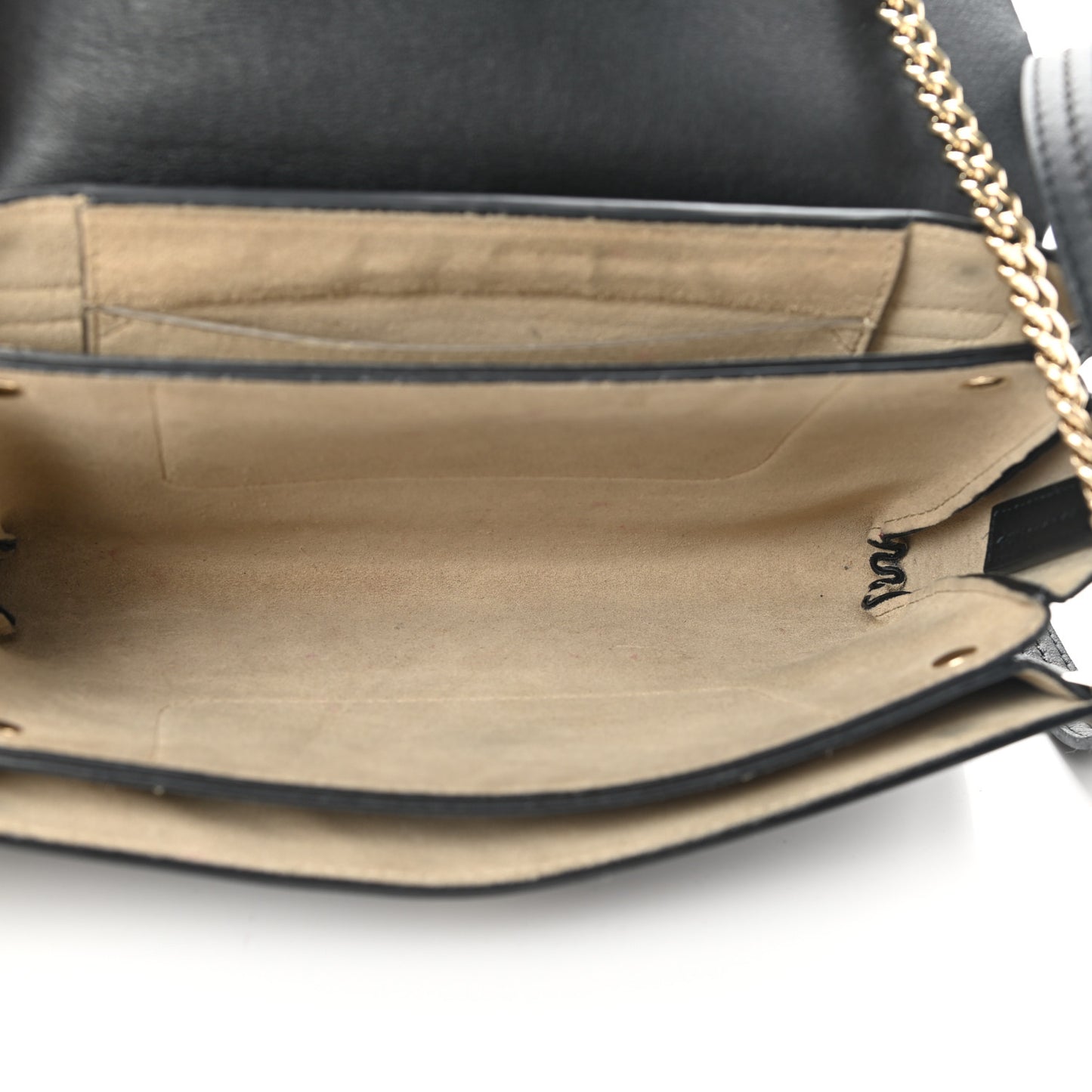 Suede Calfskin Small Faye Shoulder Bag Black