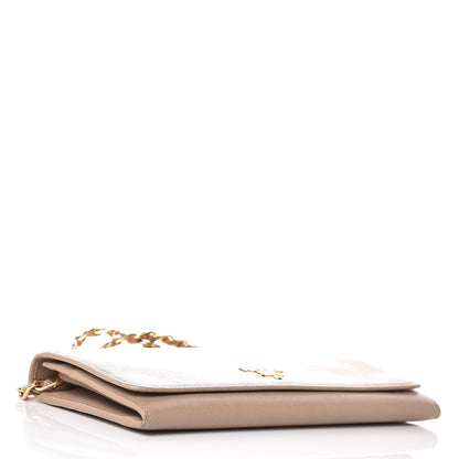 Prada Saffiano Metal Oro Chain Wallet Cammeo 4 of 12