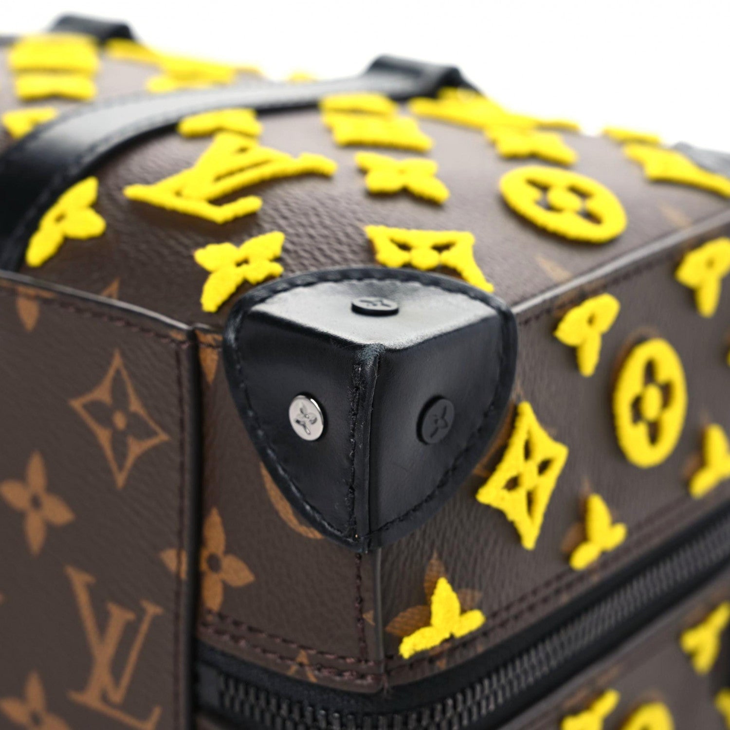 Louis Vuitton Monogram Tuffetage Speedy Trunk Jaune 8 of 11