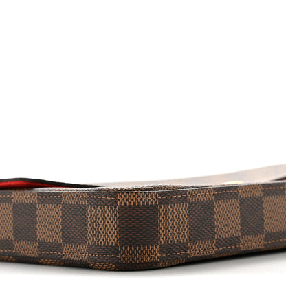 Louis Vuitton Damier Ebene Pochette Felicie Chain Wallet 8 of 11